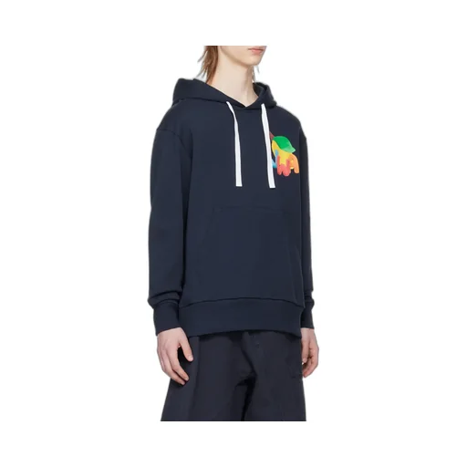 Jwa Lemon-Print Cotton Hoodie