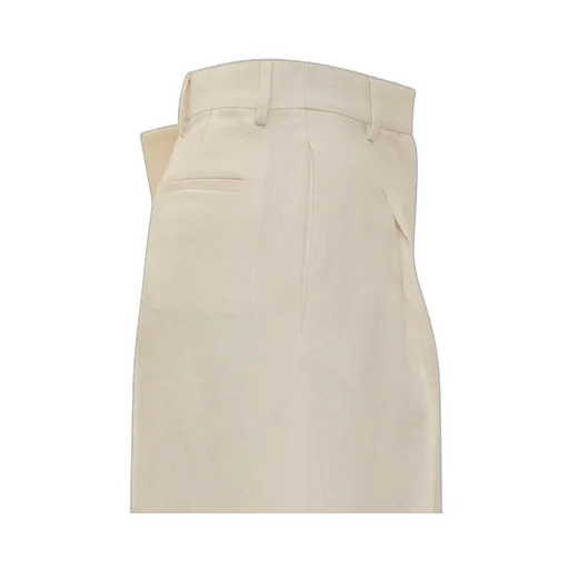 Side-Panel Wide-Leg Trousers