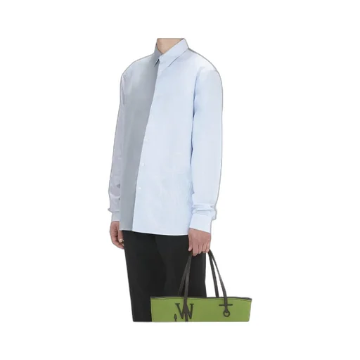 Anchor Embroidered Colour-Block Shirt