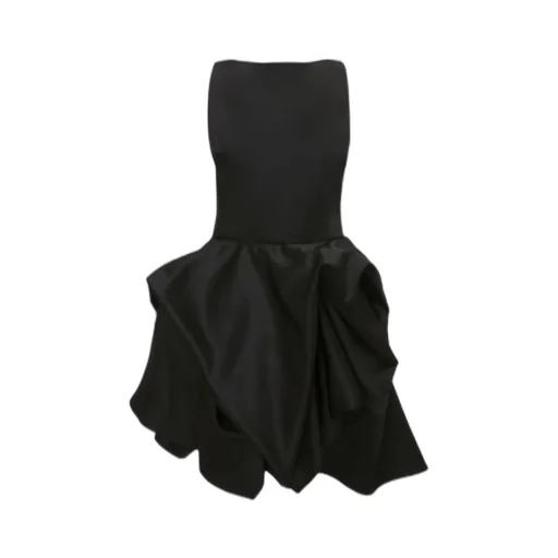 Sleeveless Asymmetric Mini Dress