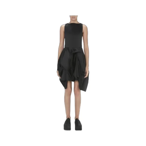 Sleeveless Asymmetric Mini Dress