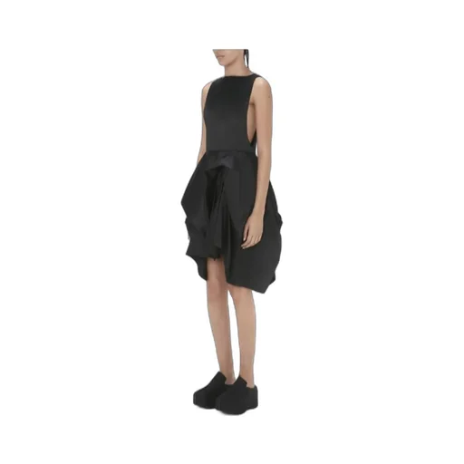 Sleeveless Asymmetric Mini Dress