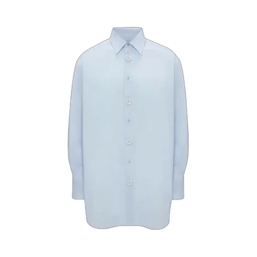 Logo Embroidered Oversized Shirt