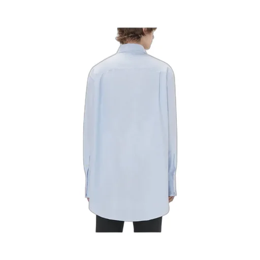Logo Embroidered Oversized Shirt