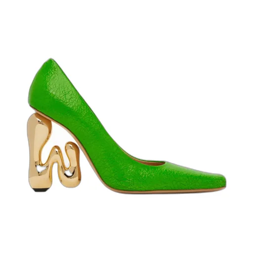 Bubble Shallow-Mouth High Heels