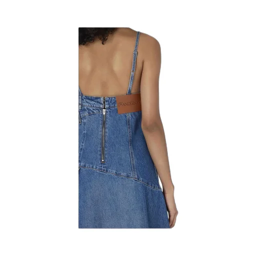 Twisted Denim Dress