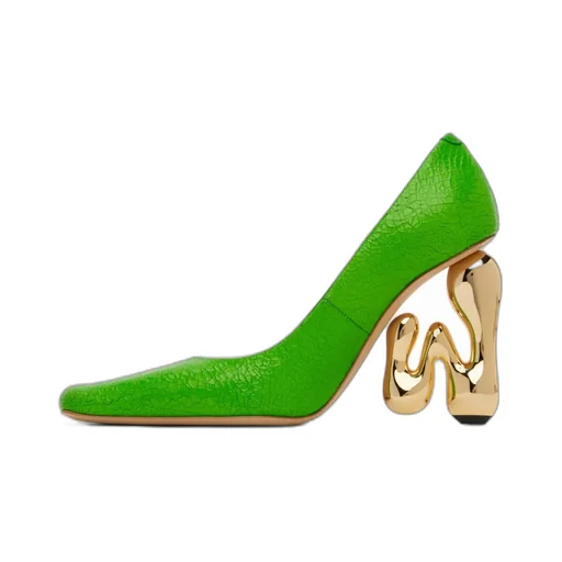 Bubble Shallow-Mouth High Heels