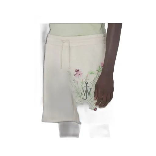 Logo Embroidered Drawstring Shorts