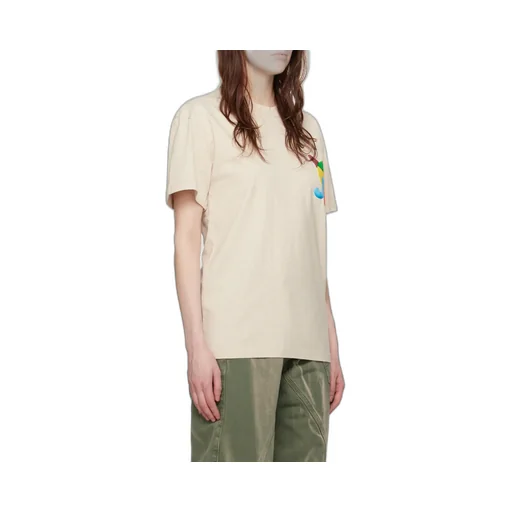 Lemon Print Cotton T-Shirt