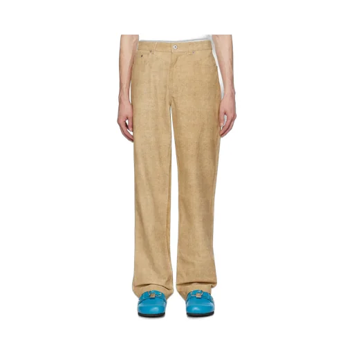 Straight-Leg Trousers