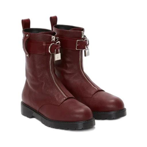 Padlock Ankle Boots