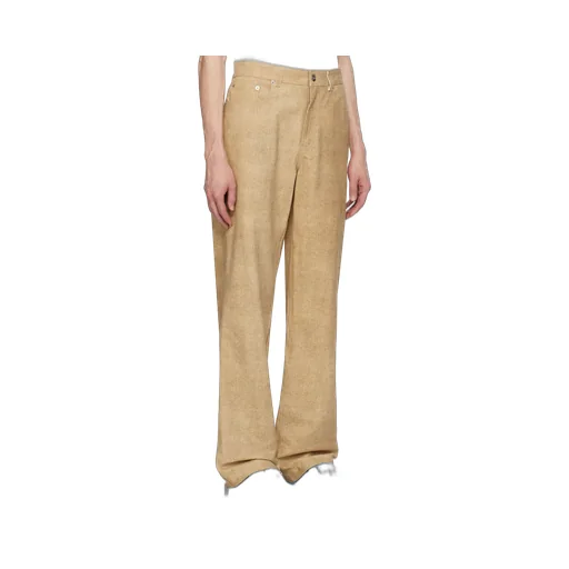 Straight-Leg Trousers