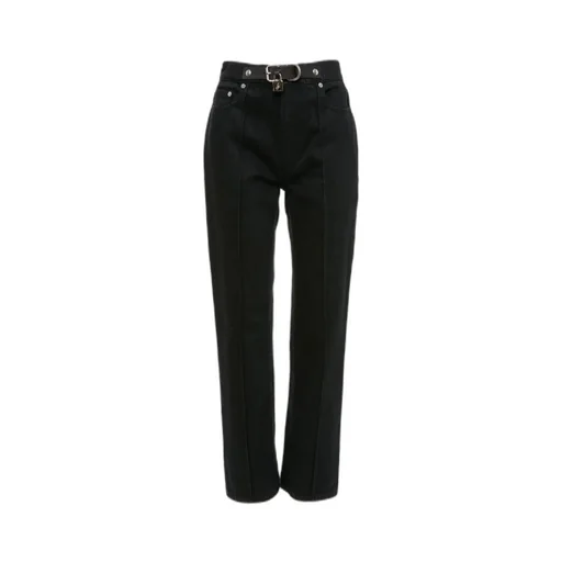 Padlock Detailed Slim-Fit Jeans