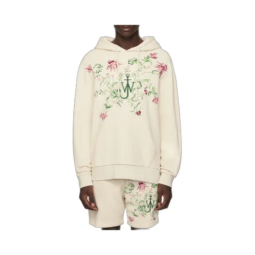 X Pol Anglada Logo Embroidered Drawstring Hoodie