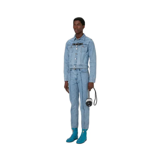 Padlock Strap Trucker Jacket