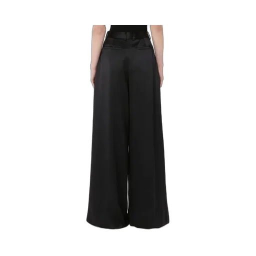 High Waist Straight Leg Trousers