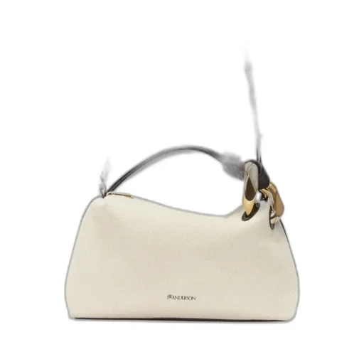 Logo Printed Zipped Crossbody Bag