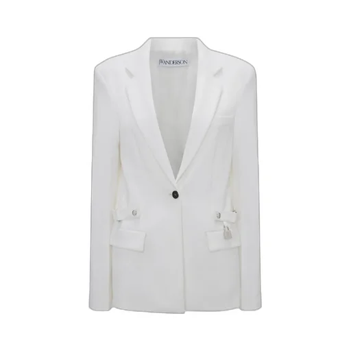 Single-Breasted Long-Sleeved Blazer
