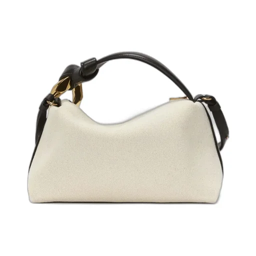 Logo Printed Zipped Crossbody Bag