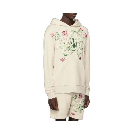 X Pol Anglada Logo Embroidered Drawstring Hoodie