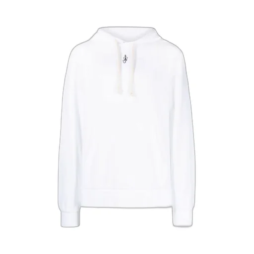 Logo Embroidered Drawstring Hoodie
