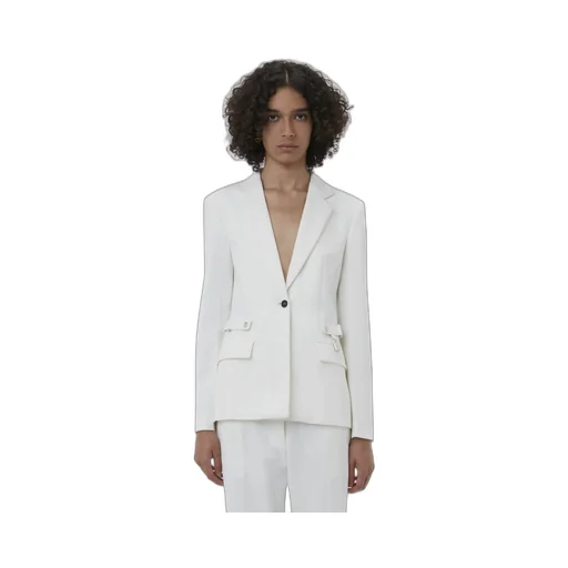 Single-Breasted Long-Sleeved Blazer