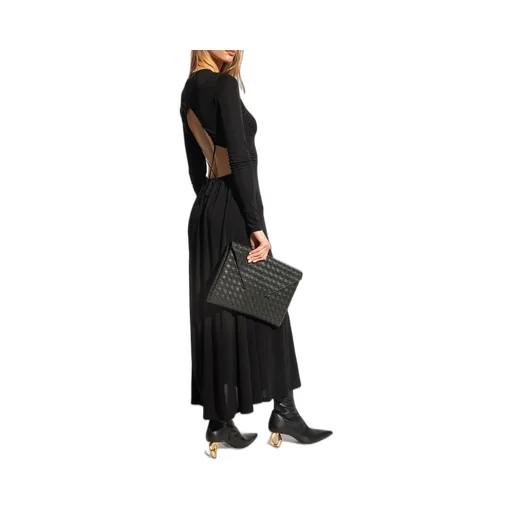 Pointed-Toe Heeled Ankle Boots