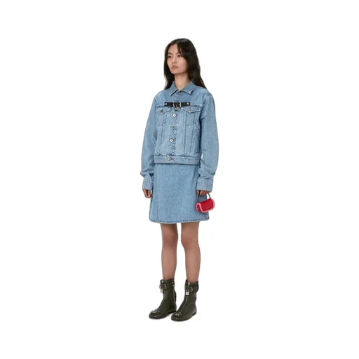 Padlock Strap Trucker Jacket