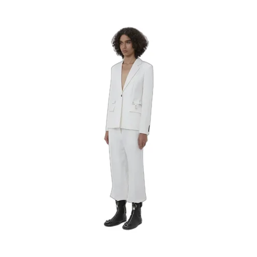 Single-Breasted Long-Sleeved Blazer