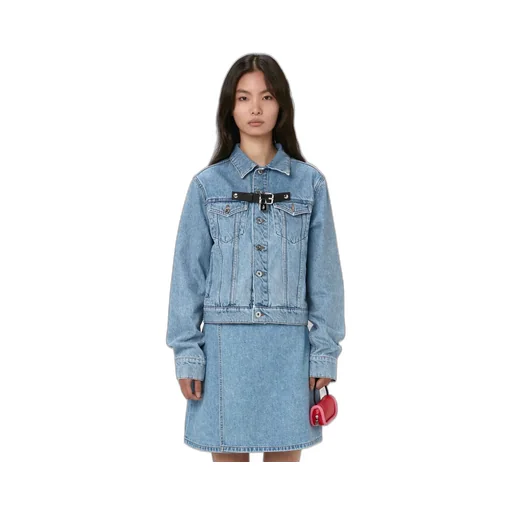 Padlock Strap Trucker Jacket