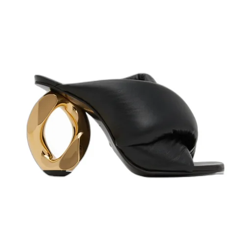 Chain High-Heeled Sandals