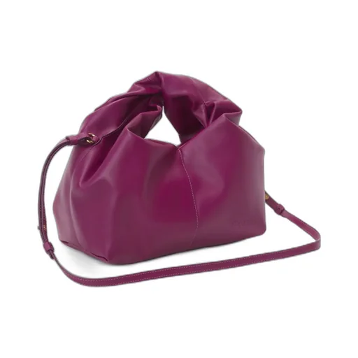 Mini Twister Leather Crossbody Bag