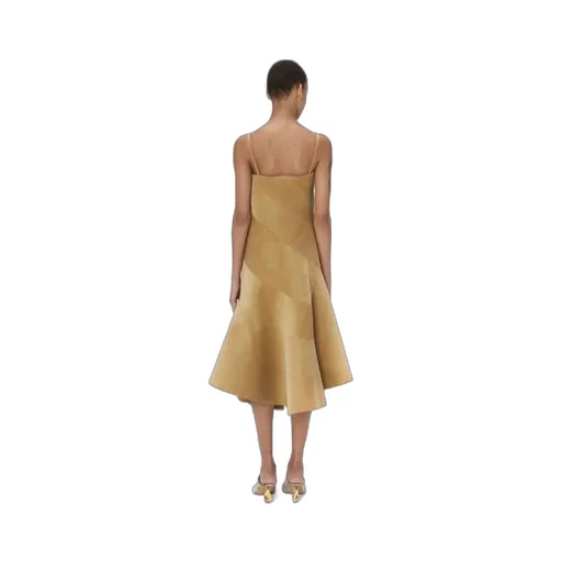 Panneled A-Line Dress