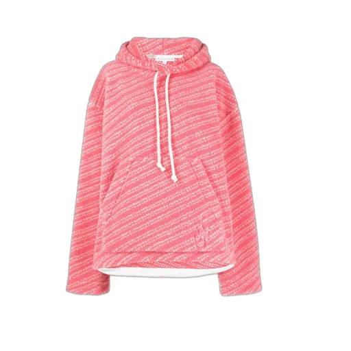 Logo-Embroidered Fleece-Textured Hoodie