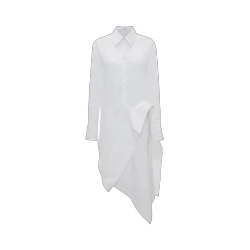Deconstructed Cotton Shirtdress