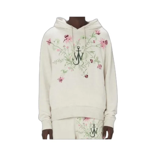 X Pol Anglada Logo Embroidered Drawstring Hoodie