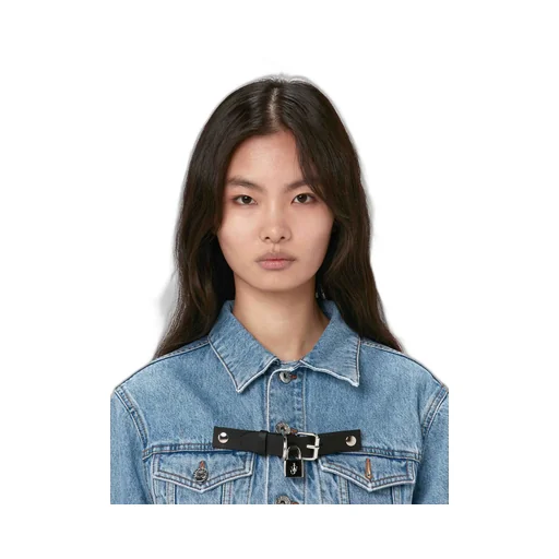 Padlock Strap Trucker Jacket