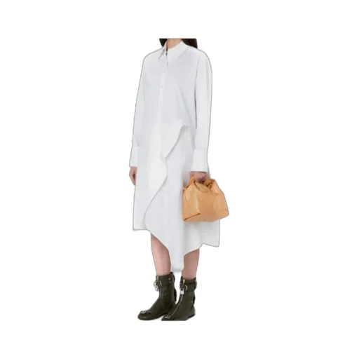 Deconstructed Cotton Shirtdress