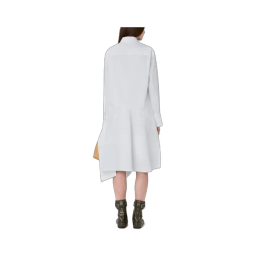 Deconstructed Cotton Shirtdress