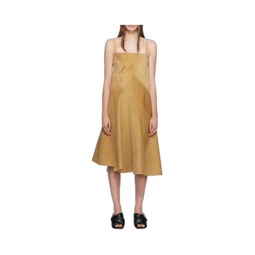 Panneled A-Line Dress