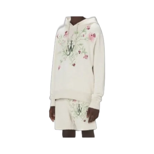 X Pol Anglada Logo Embroidered Drawstring Hoodie