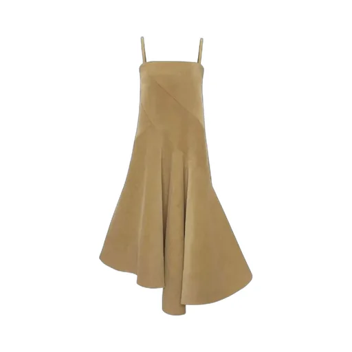 Panneled A-Line Dress