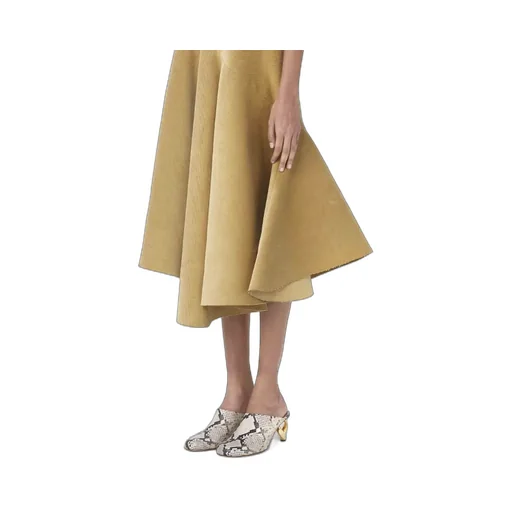 Panneled A-Line Dress
