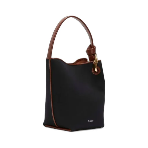 Logo Stamp Chain-Linked Shoulder Bag