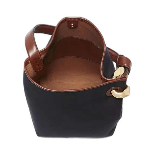 Logo Stamp Chain-Linked Shoulder Bag