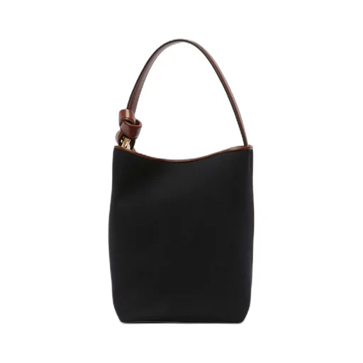 Logo Stamp Chain-Linked Shoulder Bag