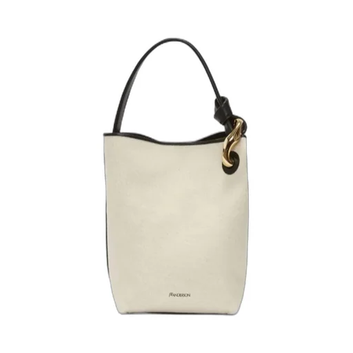 Logo Stamp Chain-Linked Shoulder Bag