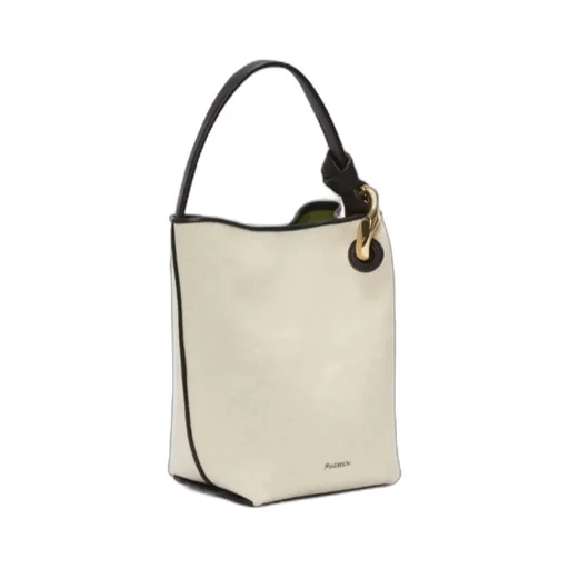 Logo Stamp Chain-Linked Shoulder Bag