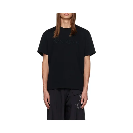 Logo Embroidered Short-Sleeved T-Shirt