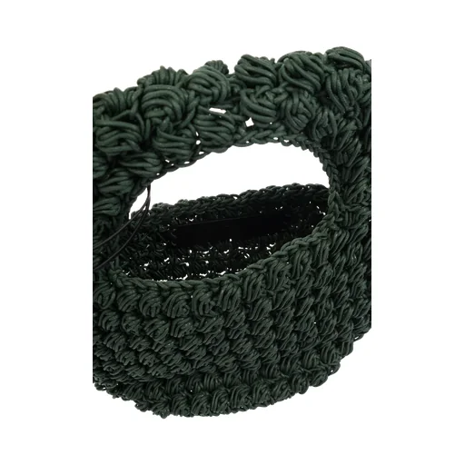 Popcorn Knit Crossbody Bag